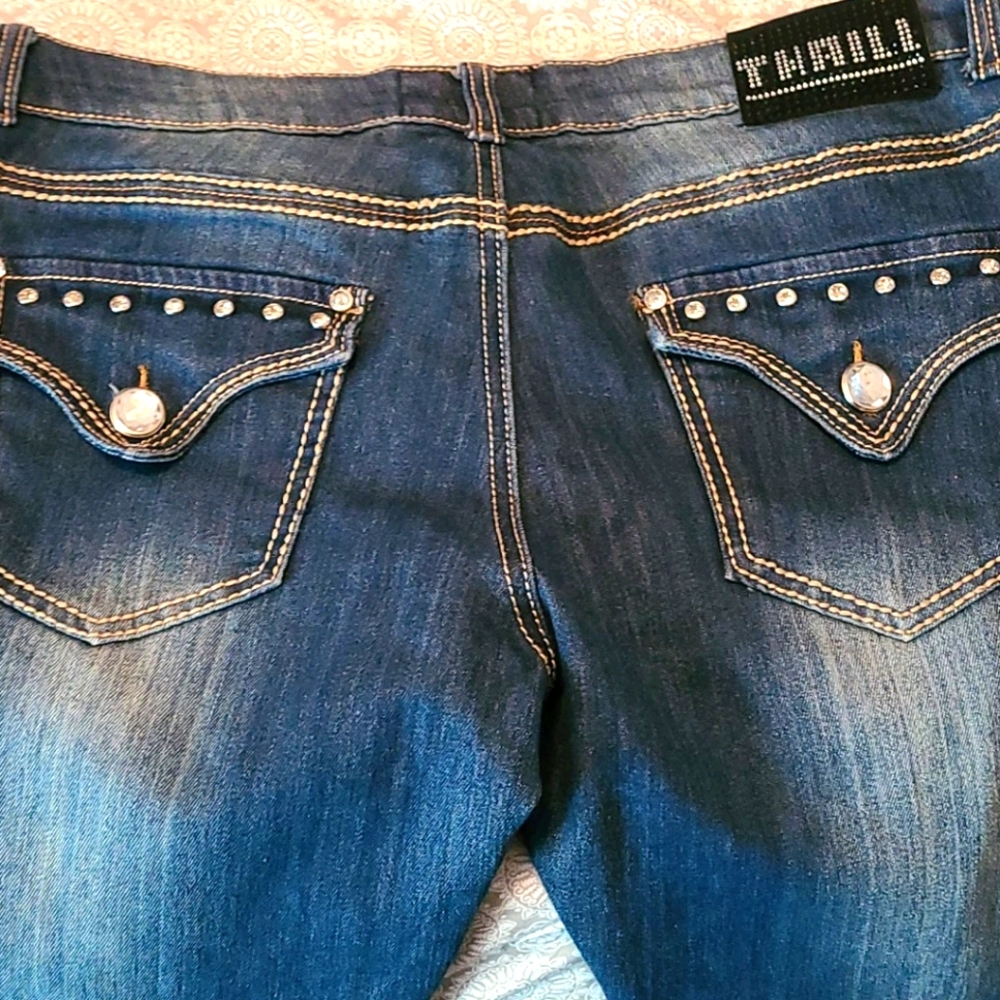 Thrilled Jeans with Lots Of Bling!